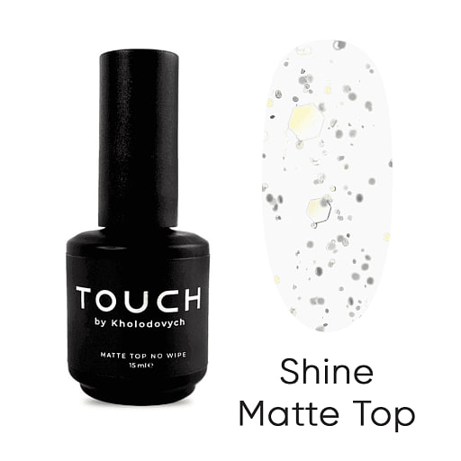 Топ матовий TOUCH Shine, 15мл , фото 1