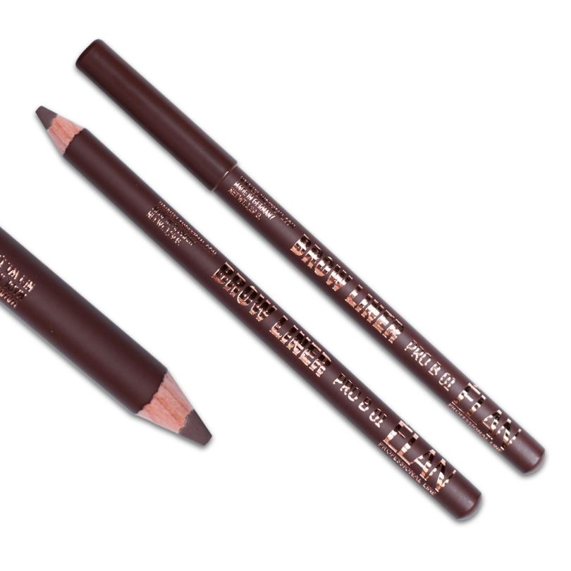 Олівець для брів пудровий Elan Brow Liner Pro B №01, medium brown , фото 1