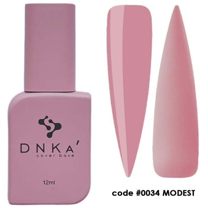 База камуфлирующая DNKa Cover Base №0034 Modest, 12 мл , фото 1