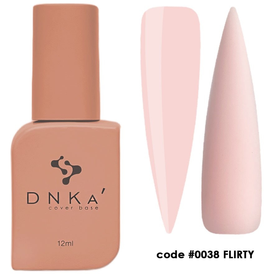 База камуфлирующая DNKa Cover Base №0038 Flirty, 12 мл , фото 1