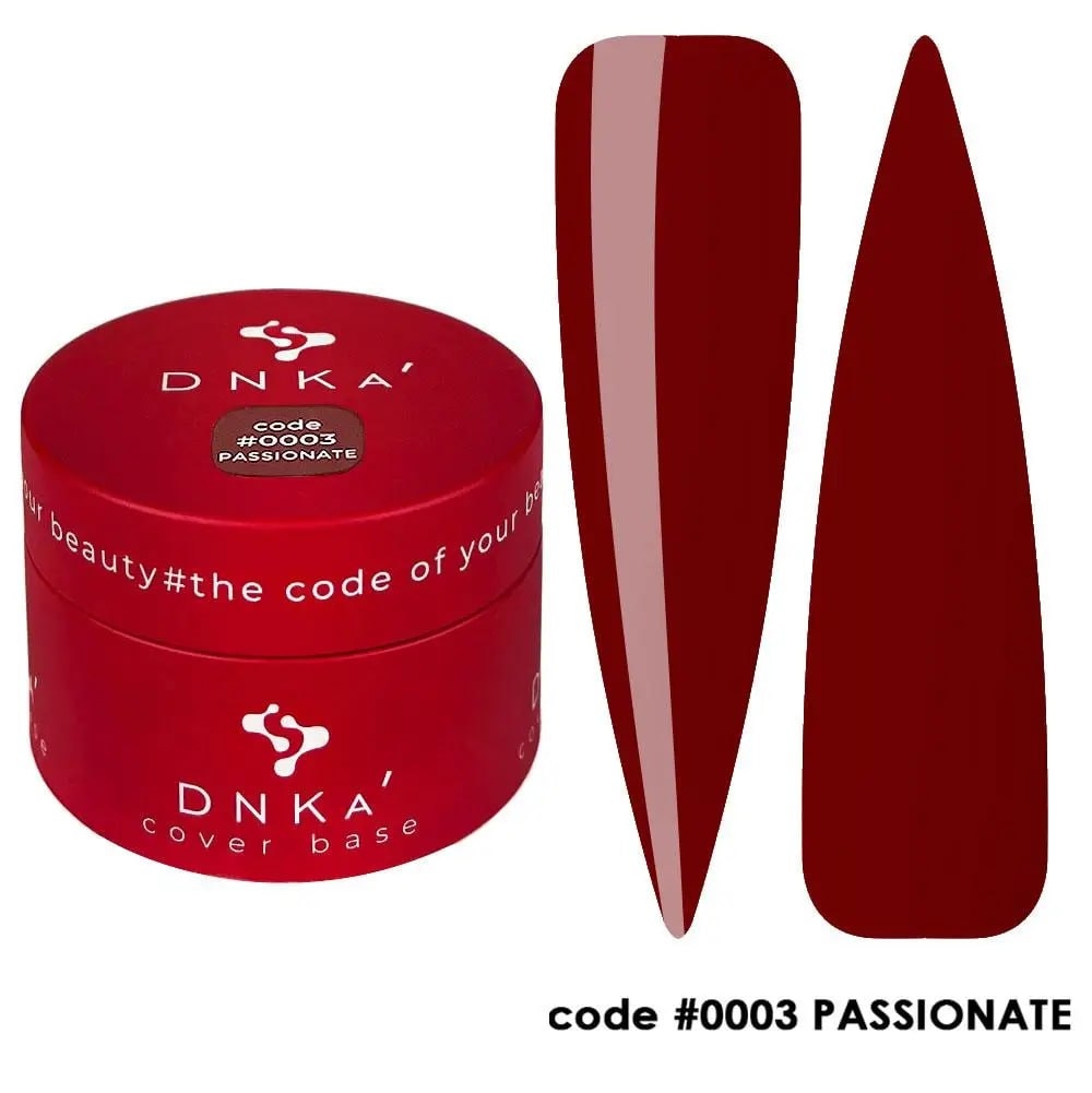 База камуфлирующая DNKa Cover Base №0003 Passionate, 30 мл , фото 1