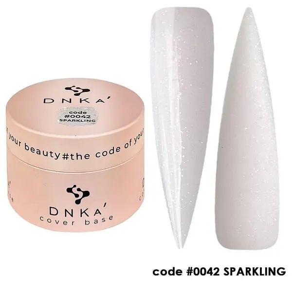 База камуфлирующая DNKa Cover Base №0042 Sparkling, 30 мл , фото 1