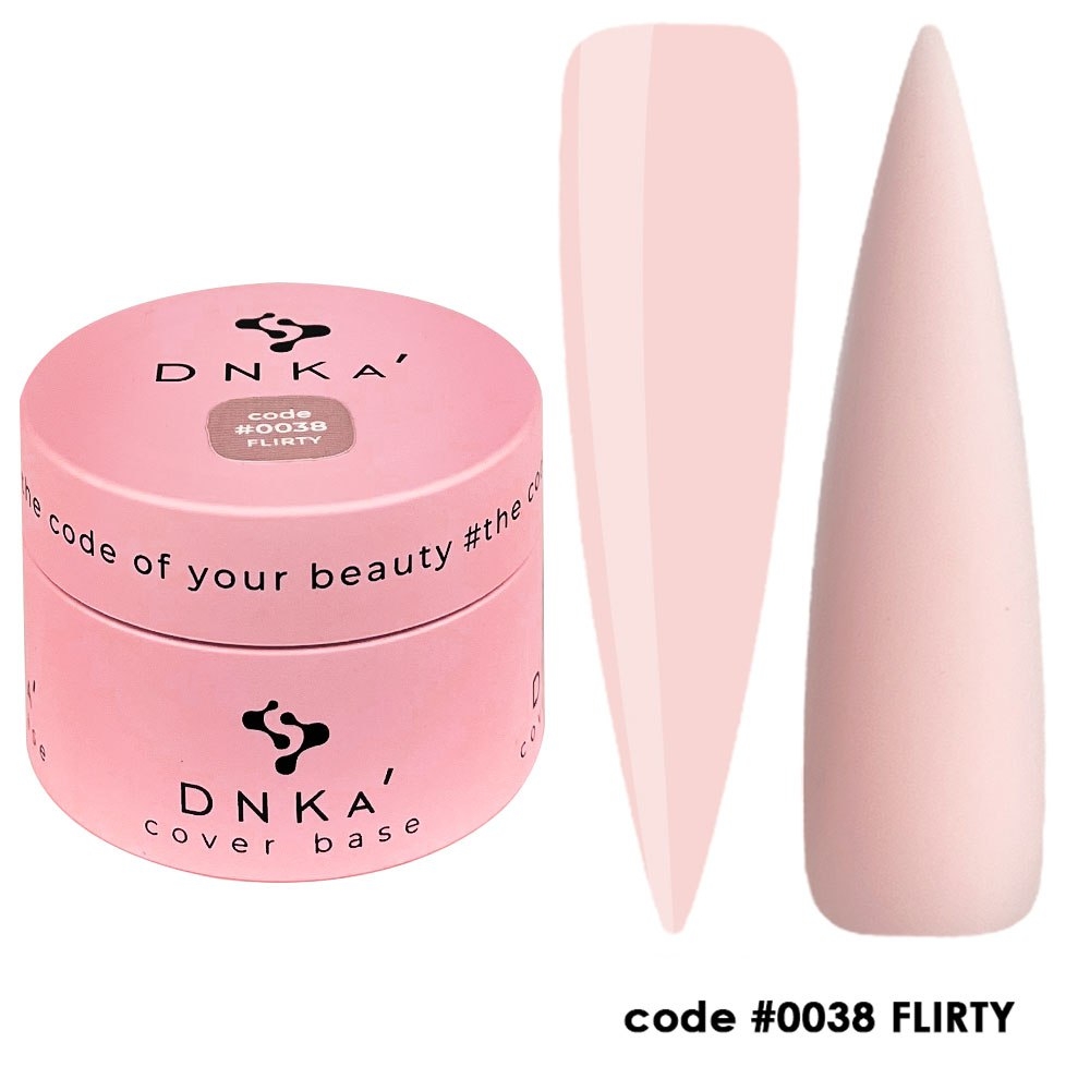 База камуфлююча DNKa Cover Base №0038 Flirty, 30 мл , фото 1