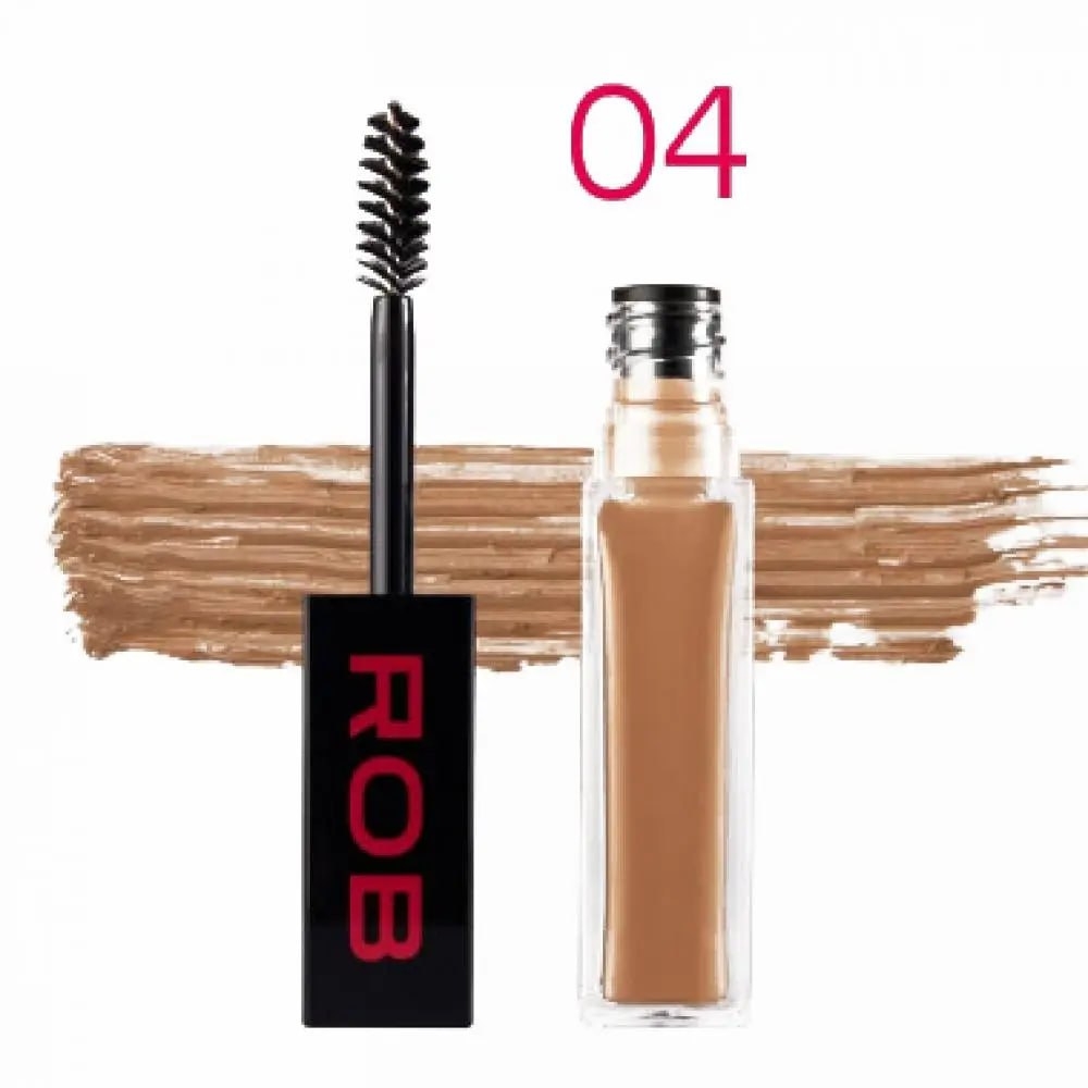 Гель фіксуючий для брів ROB Fix&Filler №04 Brown sugar, 5,5мл , фото 1