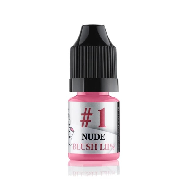 Пигмент Nude Blush Lips №1 для перманентного макияжа, 5 мл , фото 1