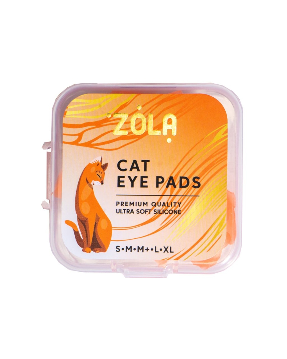 Набір бігуді силіконових Zola Cat Eye Pads (S, M, M+, L, XL) , фото 1