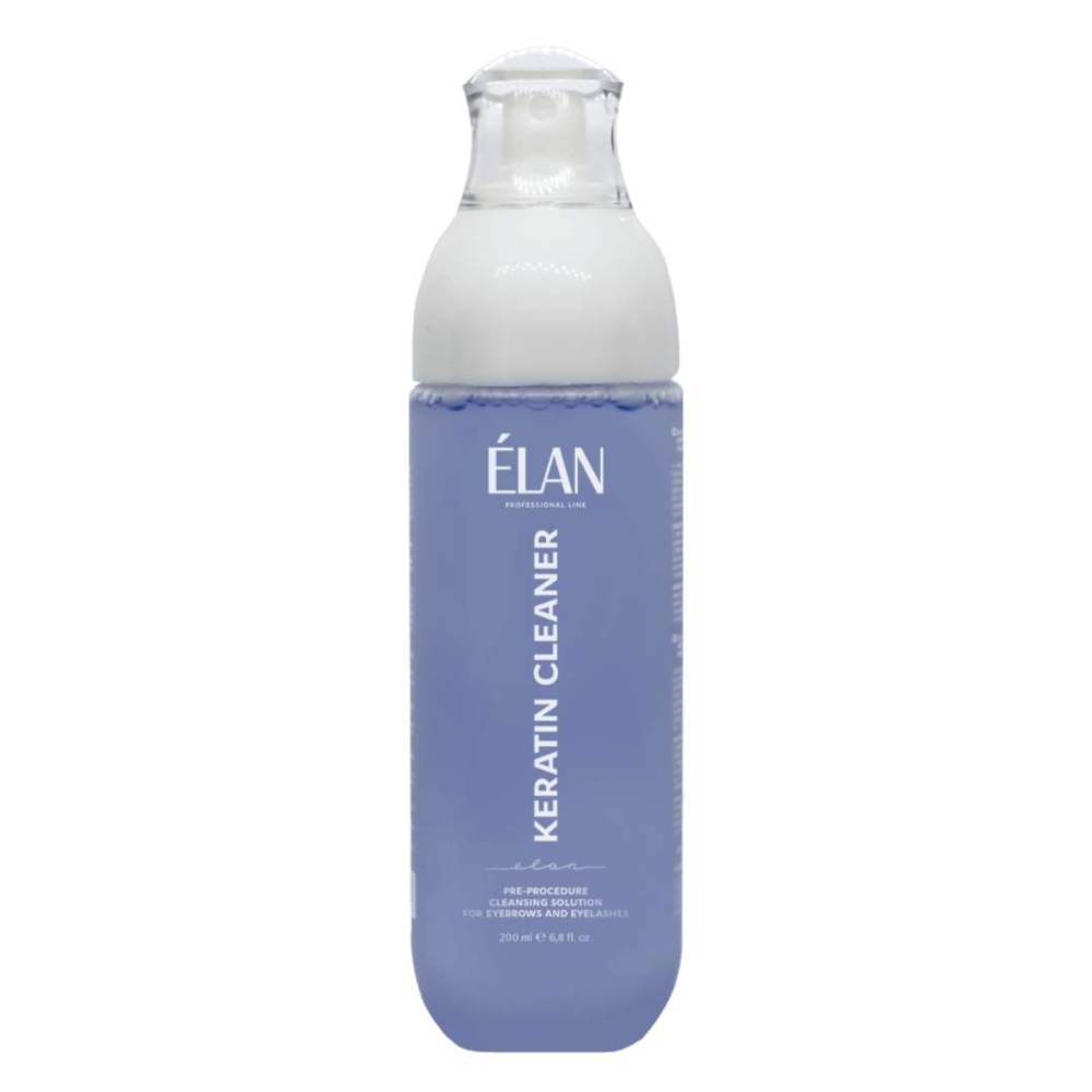 Тонік для знежирення брів та вій Elan Keratin Cleaner, 200 мл , фото 1