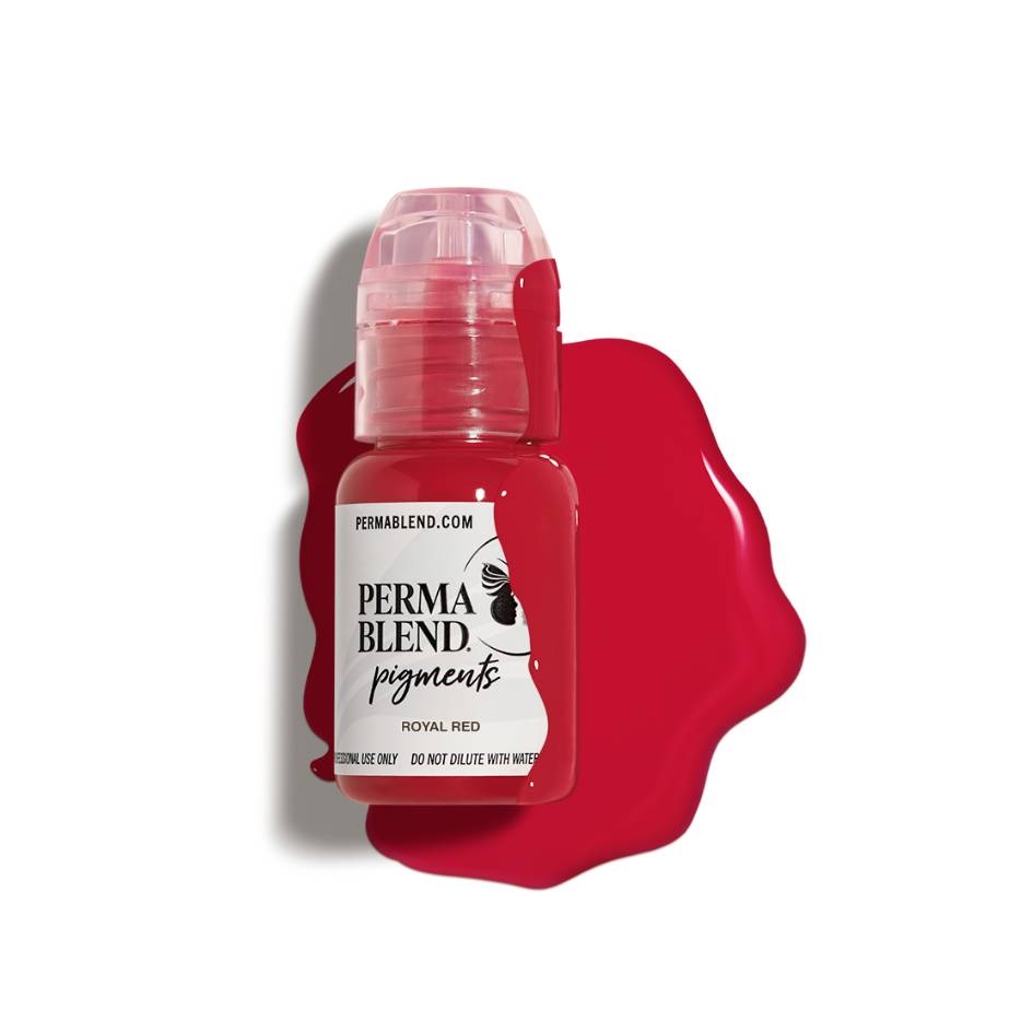 Пігмент Perma Blend Royal Red для перманентного макіяжу, 15мл , фото 1