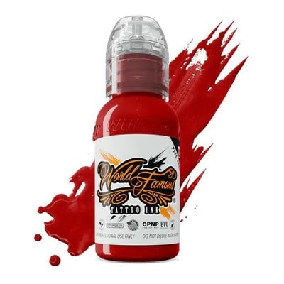 Краска для тату World Famous Ink Mayon Lava Red, 15 мл , фото 1