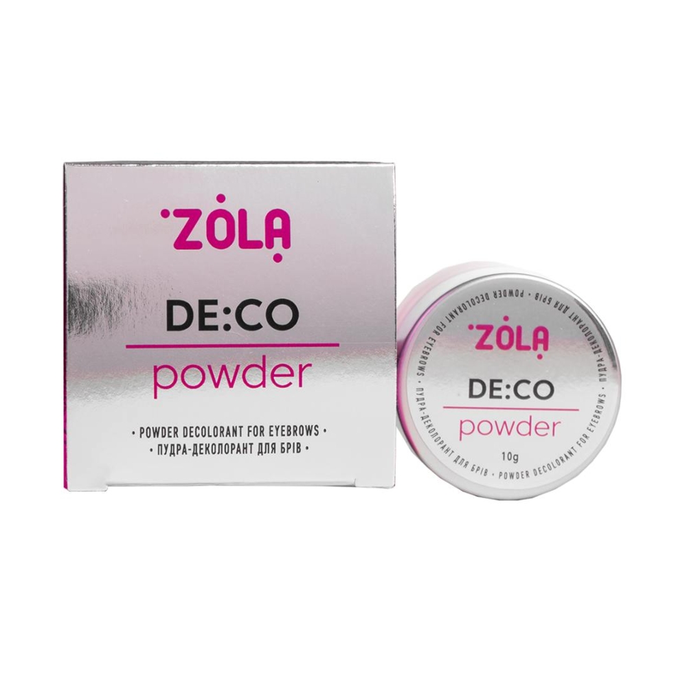 Пудра-деколорант для бровей Zola DE: CO Powder, 10 г , фото 1