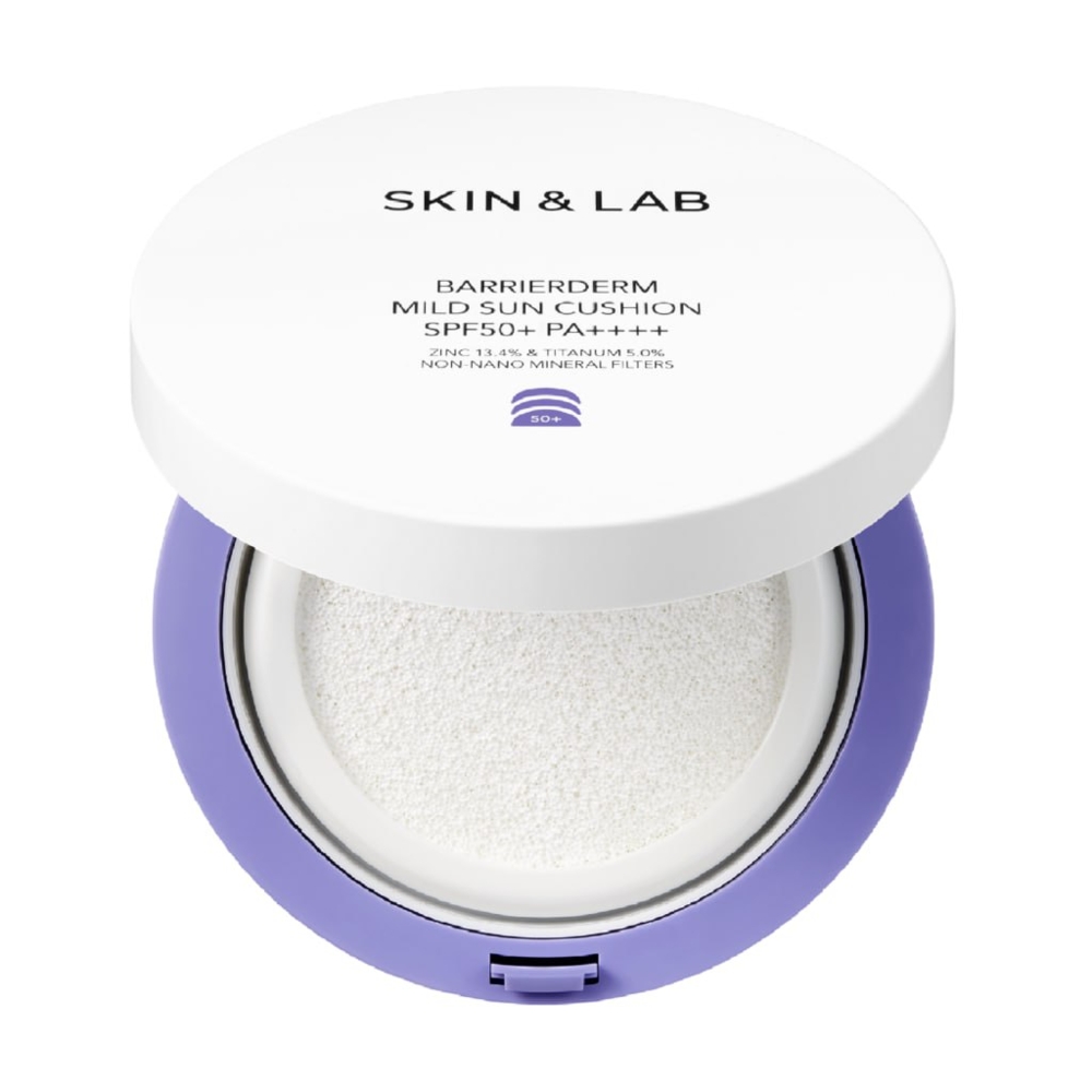 Кушон солнцезащитный и релиф SKIN&LAB Barrierderm Mild Sun Cushion, 2*15 гр , фото 1