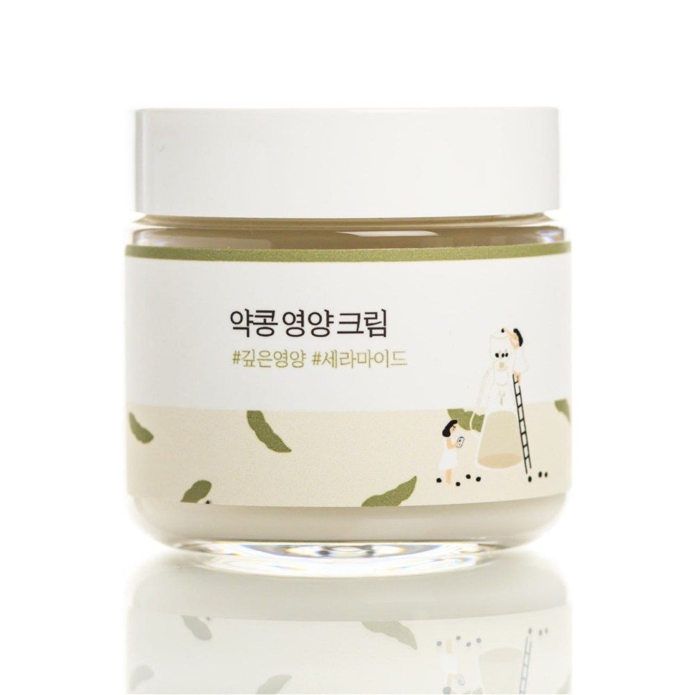 Крем поживний з екстратктом чорних соєвих бобів ROUND LAB Soybean Nourishing Cream, 80 мл , фото 1