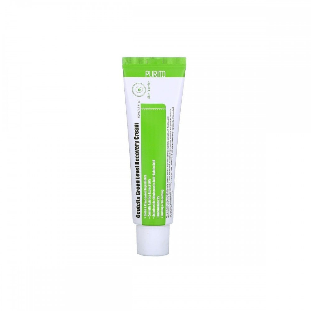 Крем восстанавливающий с центелой Purito Centella Green Level Recovery Cream, 50 мл , фото 1