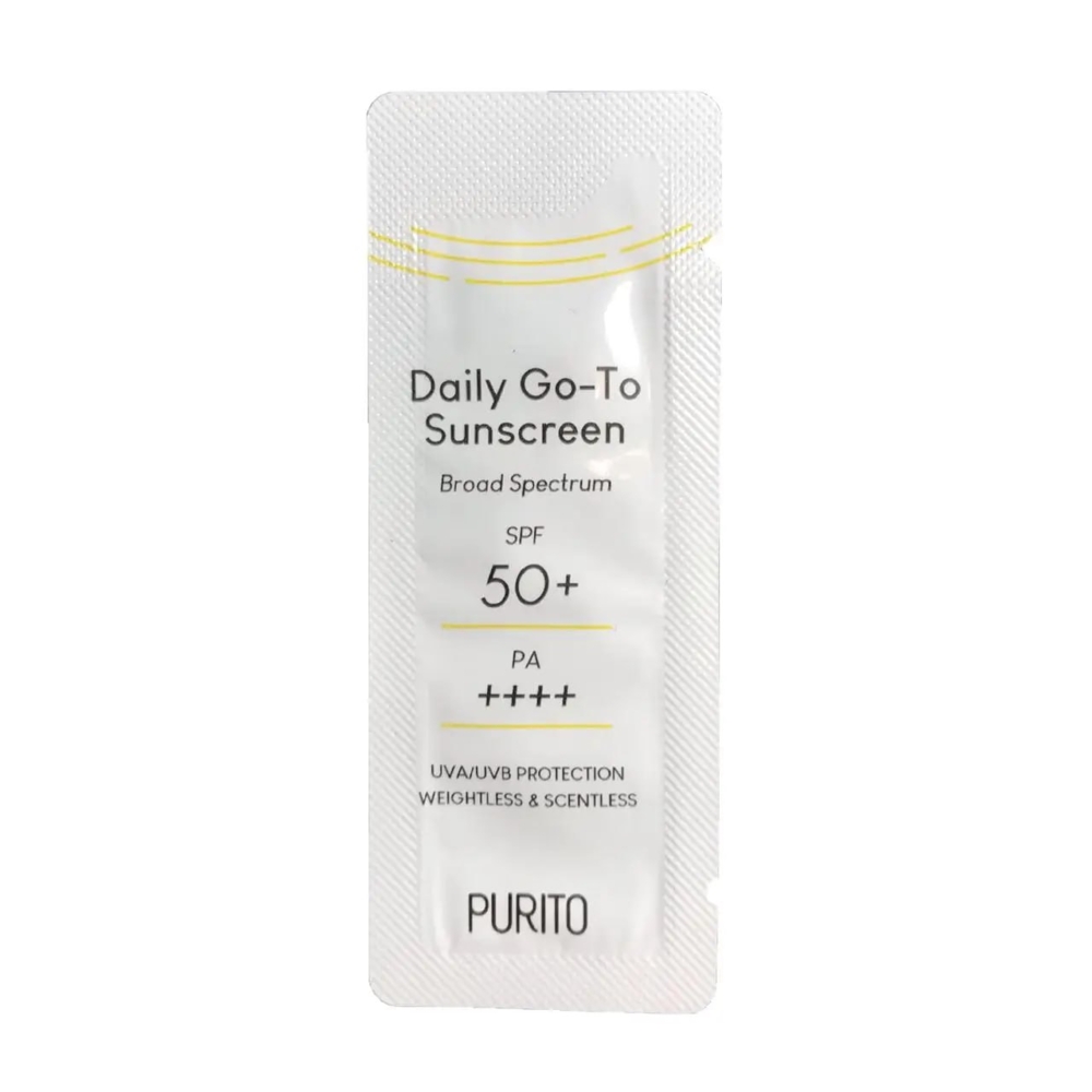 Крем сонцезахисний Purito Daily Go-To Sunscreen Sample (тестер), 1 мл , фото 1