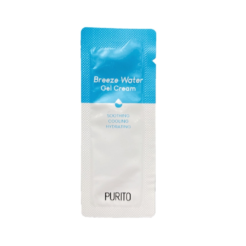 Крем-гель зволожуючий та охолоджуючий Purito Breeze Water Gel Cream Sample (тестер), 1 мл , фото 1