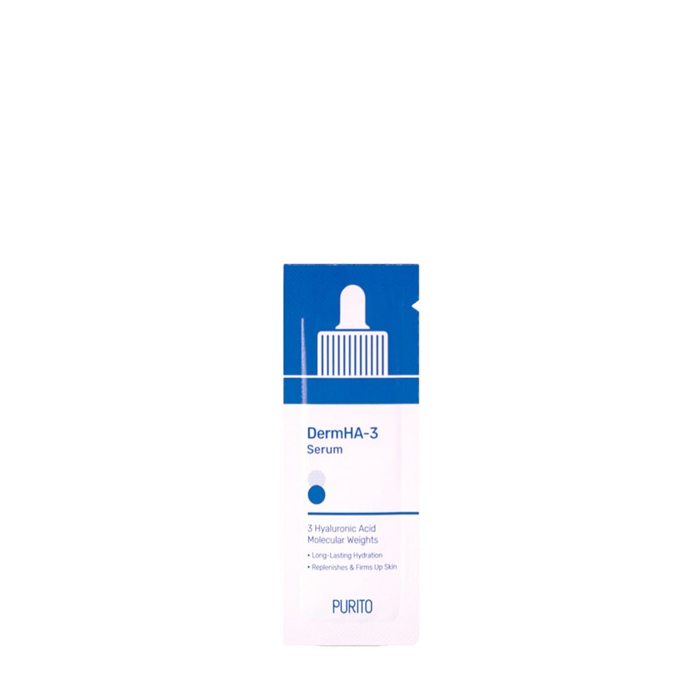 Сыворотка с гиалуроновой кислотой Purito DermHA-3 Serum Sample (тестер), 1 г , фото 1