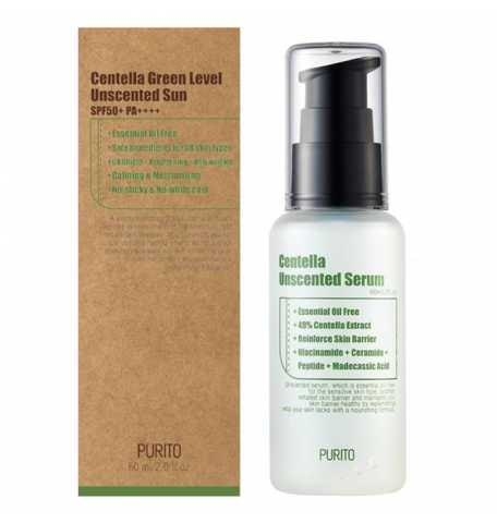 Сироватка з центелою без ефірних масел Purito Centella Unscented Serum, 15 мл , фото 1