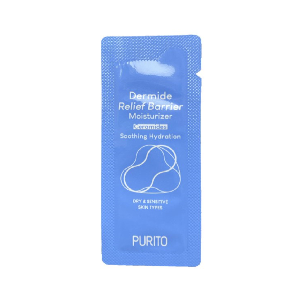 Крем увлажняющий барьерный Purito Dermide Relief Barrier Moisturizer (тестер), 1 г , фото 1