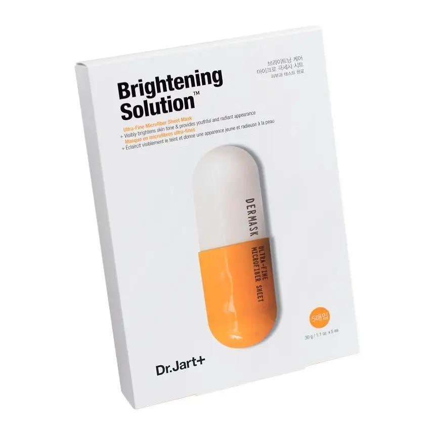 Осветительная маска для лица Dr.Jart+ Dermask Micro Jet Brightening Solution (1 шт), 30 мл , фото 1