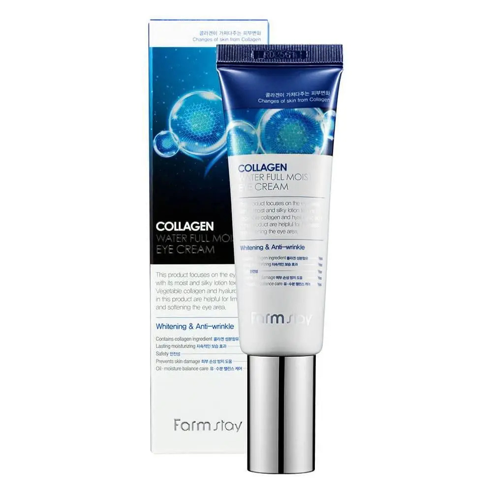 Крем для очей з колагеном Farmstay Collagen Water Full Moist Eye Cream, 50 мл , фото 1