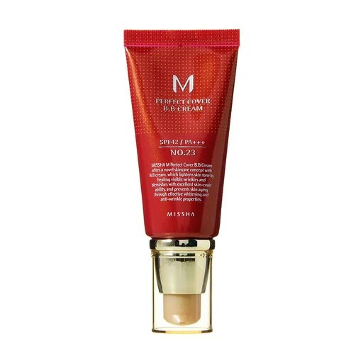 Крем-ВВ Missha Perfect Cover BB Cream SPF42 № 23 натуральний беж, 20 мл , фото 1