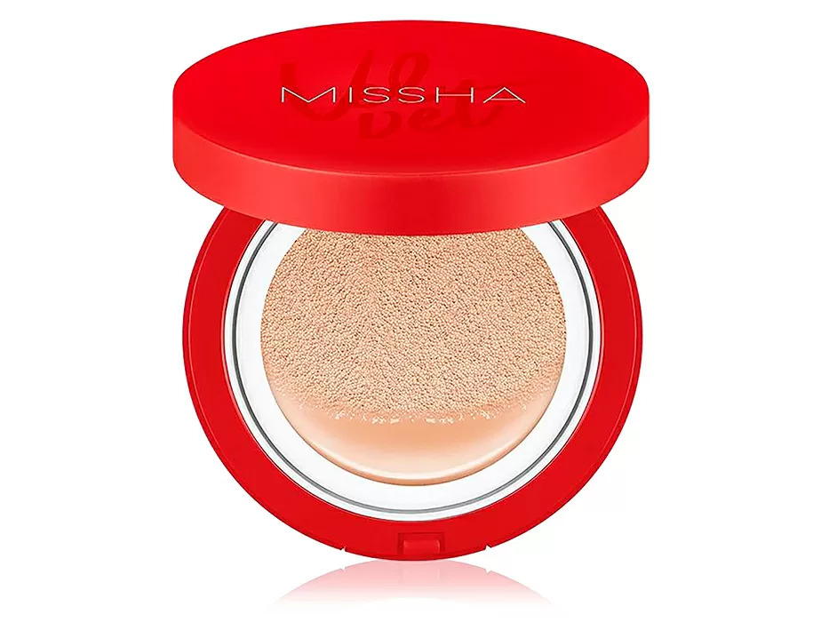 Кушон с матовым финишем Missha Velvet Finish Cushion SPF50+/PA+++ №21 светлый беж, 15 мл , фото 1