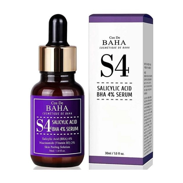 Сыворотка против прыщей с салициловой кислотой Cos De Baha Salicylic Acid 4% Serum (S4), 30 мл , фото 1