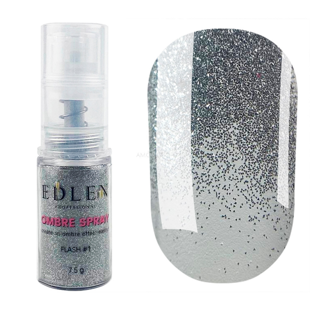 Спрей для ефекту омбре Edlen Ombre Spray Flash №1, 7.5 г , фото 1