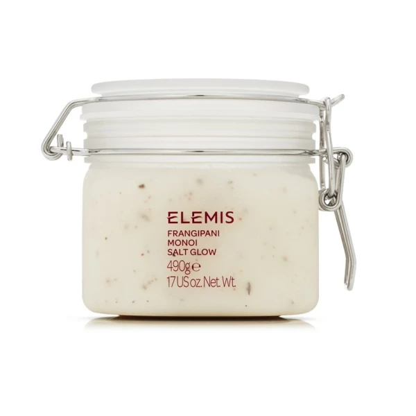 Пілінг сольовий для тіла ELEMIS Frangipani Monoi Salt Glow Body Scrub,  490 г , фото 1