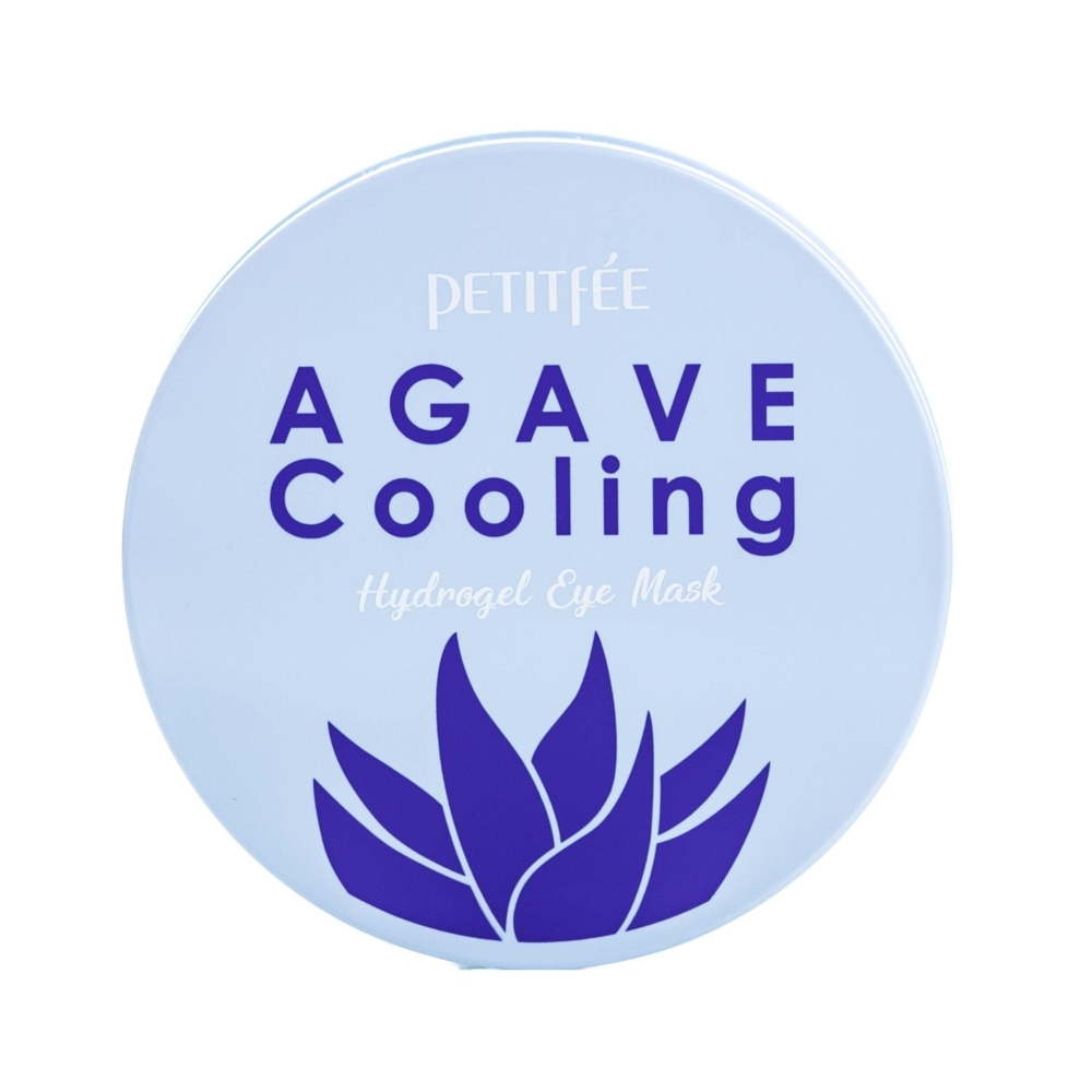 Патчі гідрогелеві охолоджуючі для очей з екстрактом агави PETITFEE Agave Cooling Hydrogel Eye Mask, 60 шт , фото 1