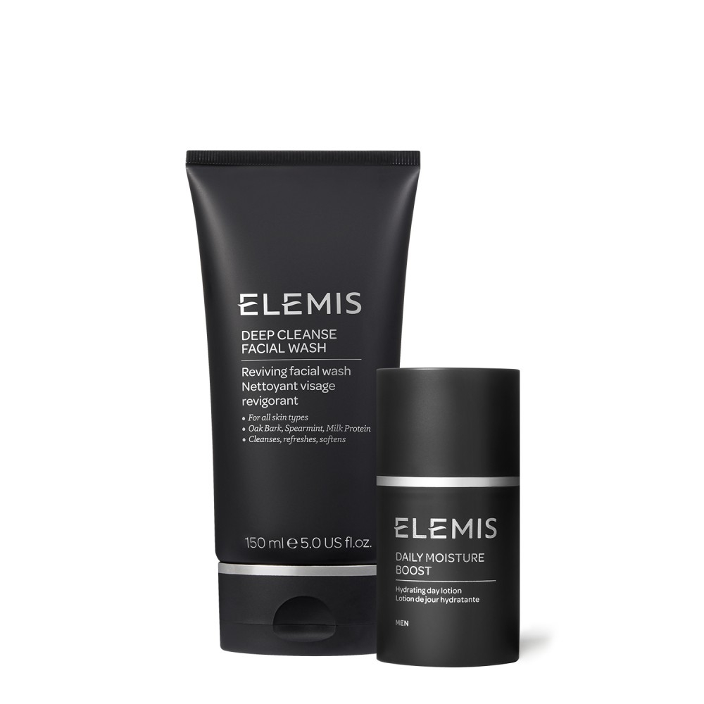 Набор мужской для ежедневной очистки и увлажнения лица ELEMIS Kit: The Essential Men’s Duo , фото 1