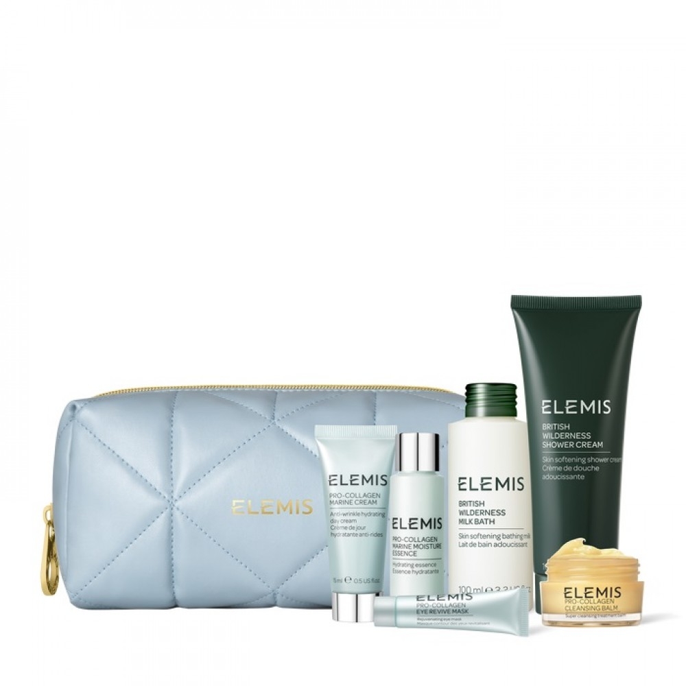 Косметичка з бестселерами для обличчя та тіла ELEMIS Travel Edition: Face & Body Little Luxurie , фото 1