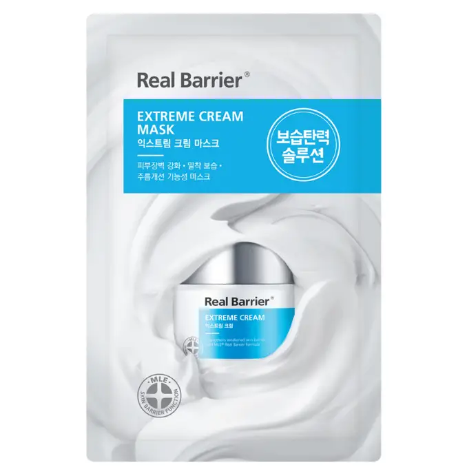 Крем-маска тканинна відновлююча з пептидами Real Barrier Extreme Cream Mask, 27 мл , фото 1