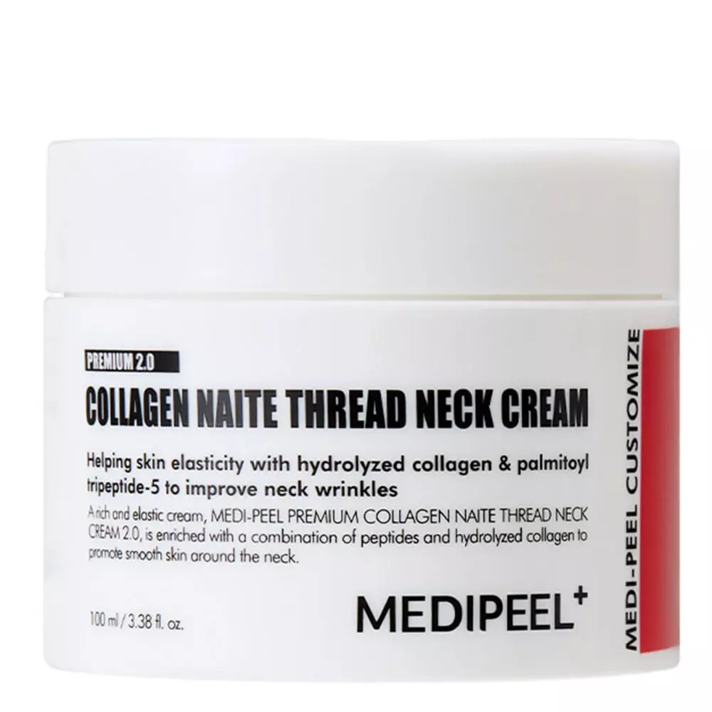 Крем-лифтинг для шеи с пептидами и коллагеном Medi Peel Collagen Naite Thread Neck Cream 2.0, 100 мл , фото 1