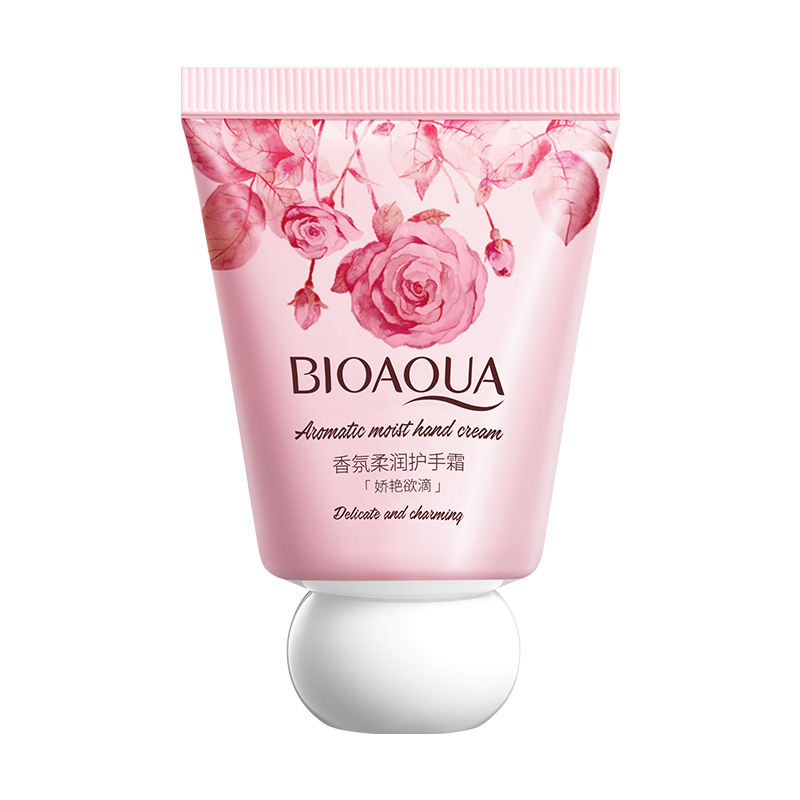 Крем для рук парфюмированный Bioaqua Aromatic Moist Hand Cream Delicate and Charming, 30 г , фото 1