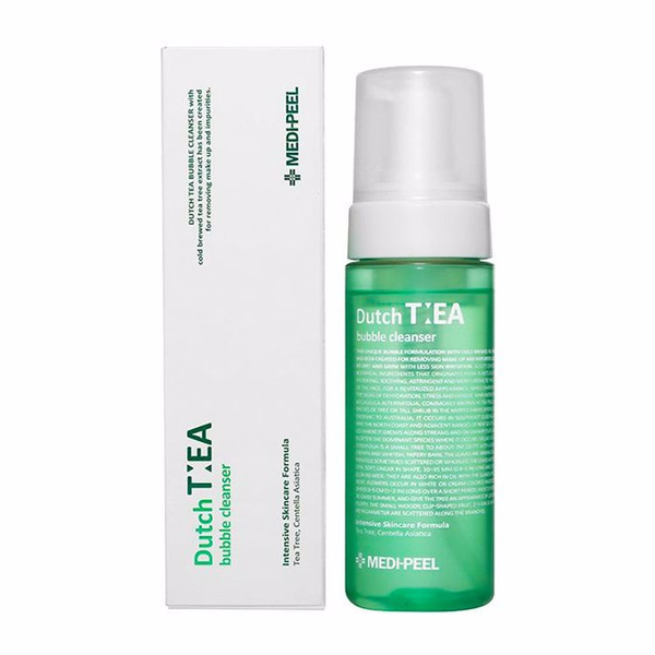 Пенка-мусс для лица с чайным деревом Medi Peel Dutch Tea Bubble Cleanser, 150 мл , фото 1