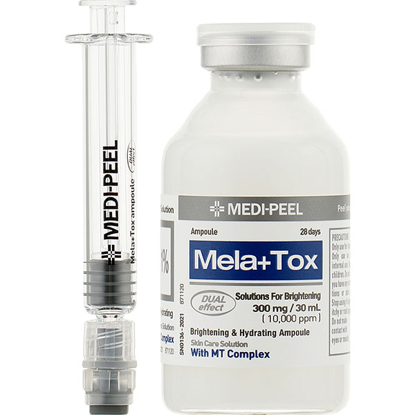 Сироватка для обличчя освітлююча Medi Peel Mela Plus Tox Ampoule, 35 мл , фото 1