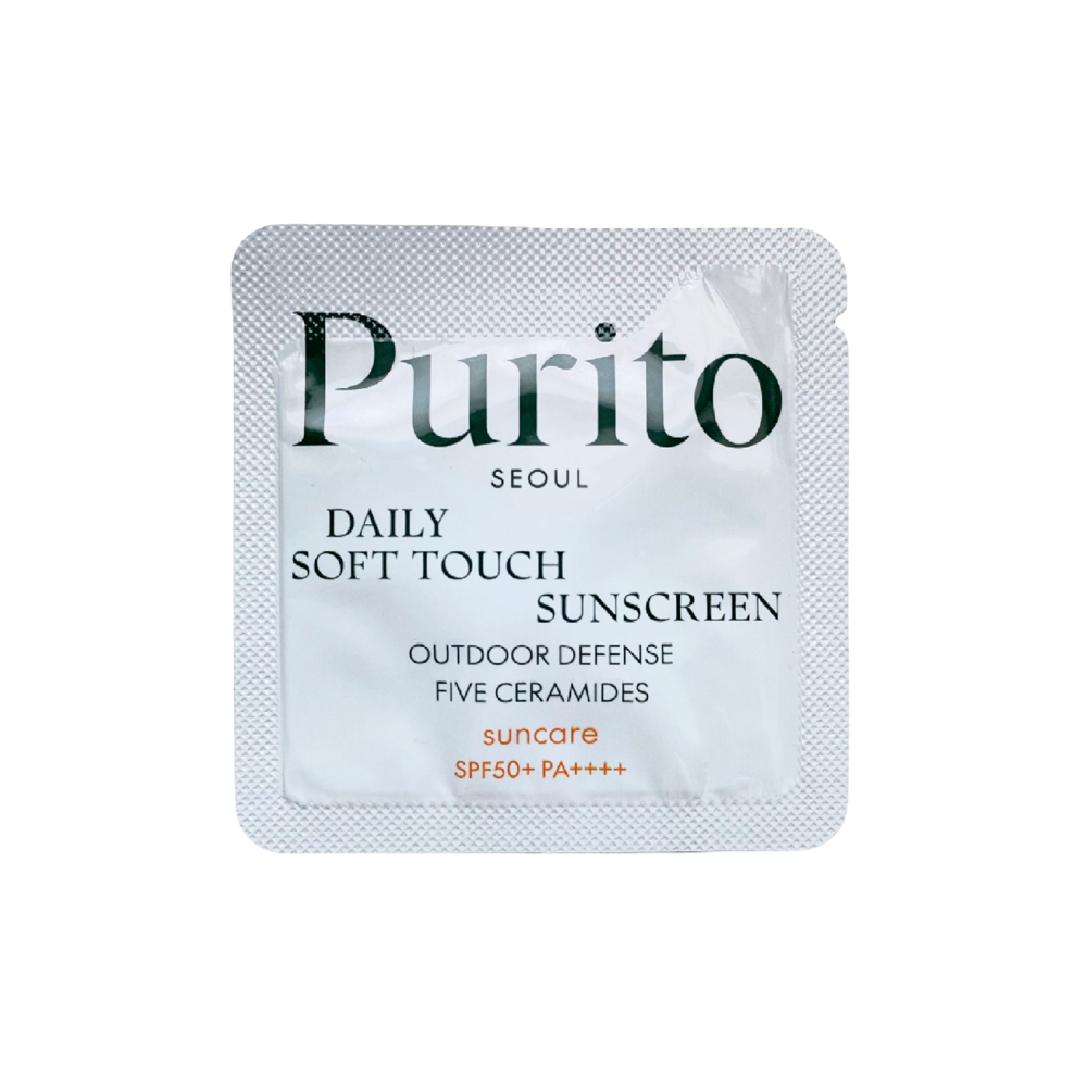 Крем сонцезахисний Purito Seoul Daily Soft Touch Sunscreen SPF 50+ PA++++ (тестер),1 мл , фото 1