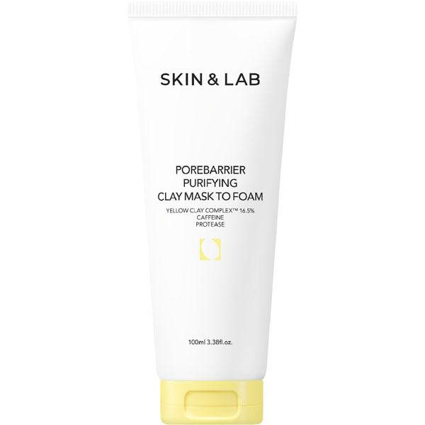 Маска-пінка для вмивання SKIN&LAB Porebarrier Purifiying Clay Mask To Foam, 100 мл , фото 1