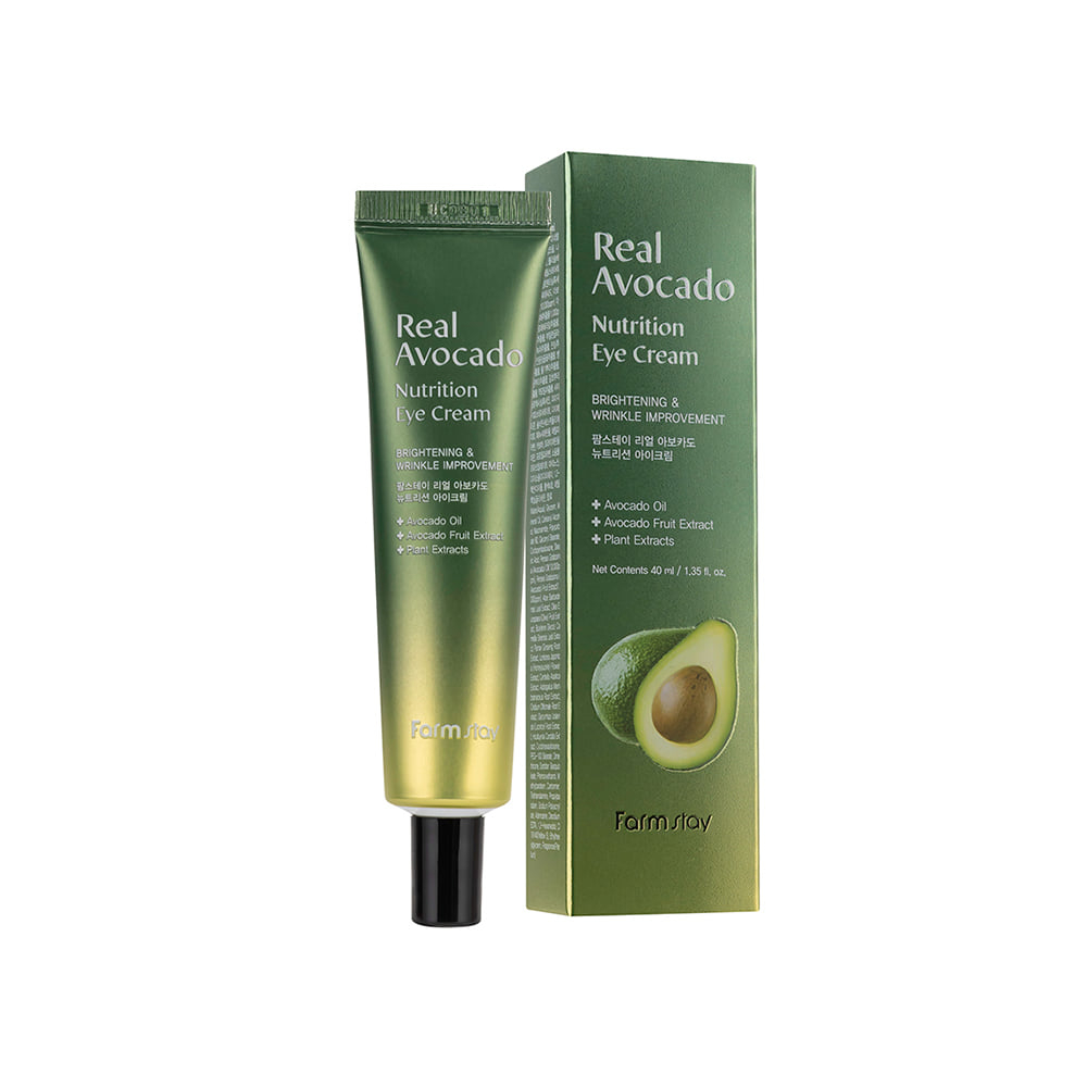 Крем для век питательный с маслом авокадо FarmStay Real Avocado Nutrition Eye Cream, 40 мл , фото 1