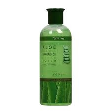 Тонер заспокійливий із екстрактом алое Farmstay Visible Difference Fresh Toner Aloe, 350 мл , фото 1