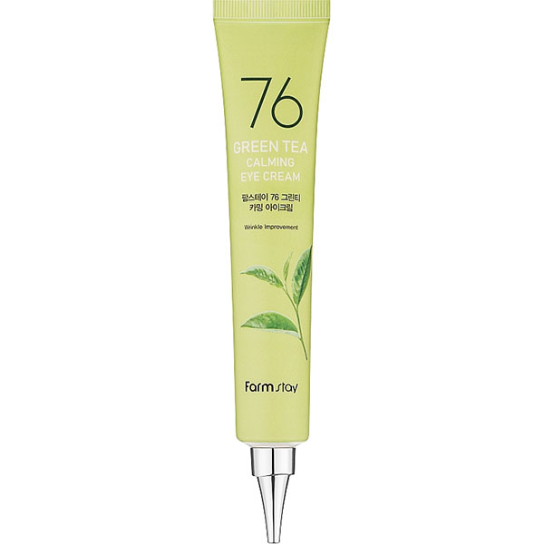 Крем для шкіри навколо очей із зеленим чаєм FarmStay 76 Green Tea Calming Eye Cream, 45 мл , фото 1