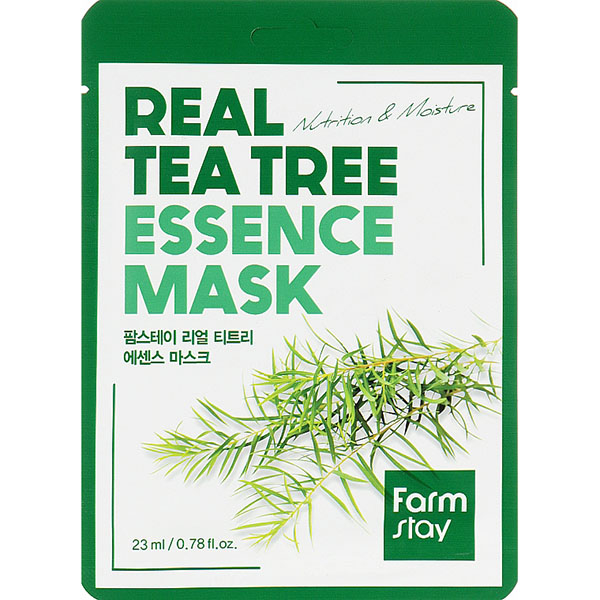 Маска тканинна з чайним деревом FarmStay Real Tea Tree Essence Mask, 23 мл , фото 1