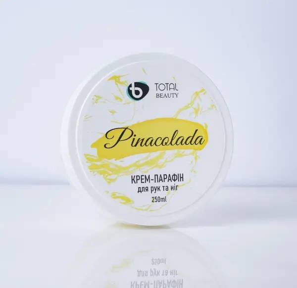 Крем-парафін для рук та ніг Total Beauty Pinacolada, 250 мл , фото 1