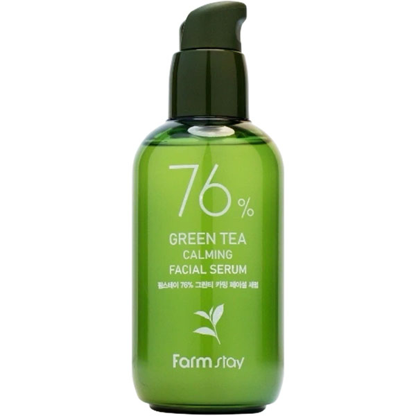 Сыворотка с экстрактом зеленого чая для лица FarmStay 76% Green Tea Calming Facial Serum, 100 мл , фото 1