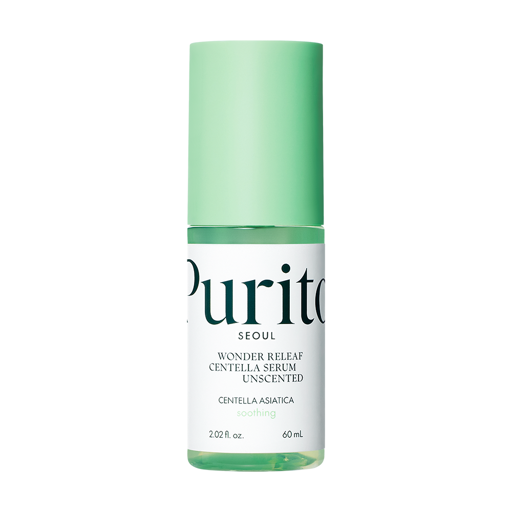 Сироватка з екстрактом центелли без олій Purito Seoul Wonder Releaf Centella Serum Unscented, 60 мл , фото 1