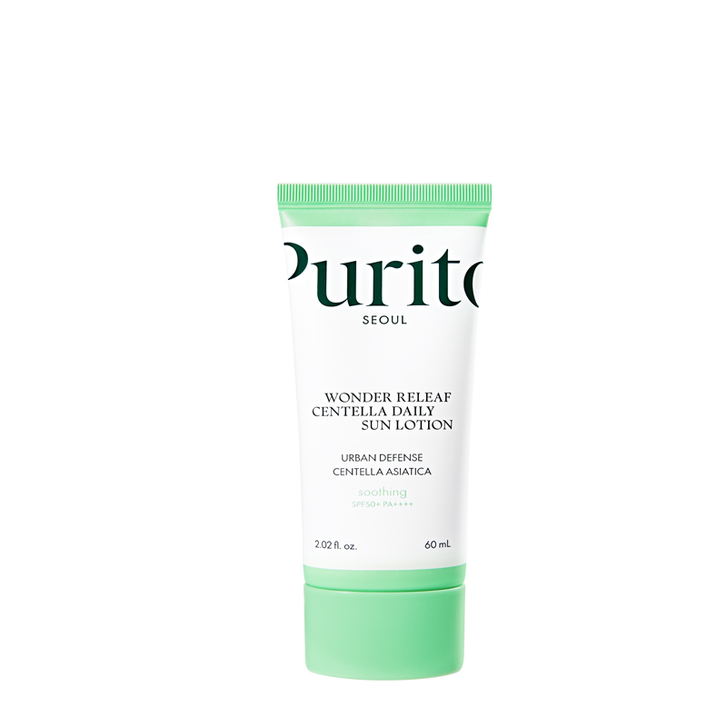 Лосьон солнцезащитный на каждый день Purito Seoul Wonder Releaf Centella Daily Sun Lotion, 60 мл , фото 1