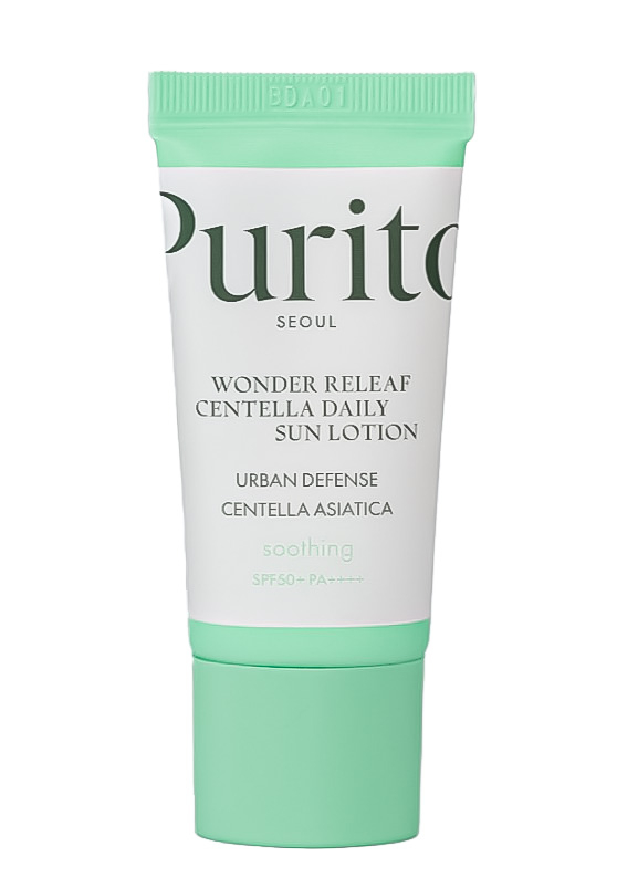 Лосьон солнцезащитный на каждый день Purito Seoul Wonder Releaf Centella Daily Sun Lotion, 15 мл , фото 1