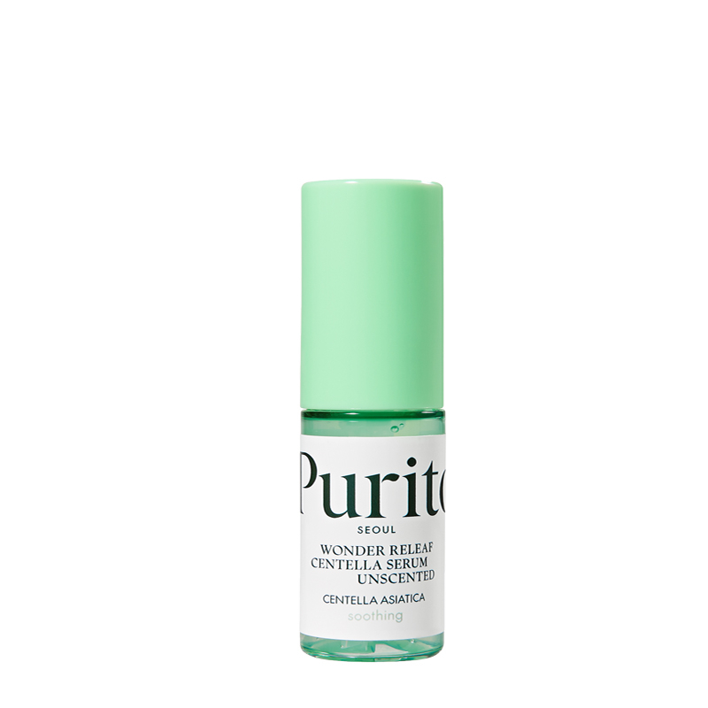 Сыворотка с экстрактом центеллы без масел Purito Seoul Wonder Releaf Centella Serum Unscented, 15 мл , фото 1