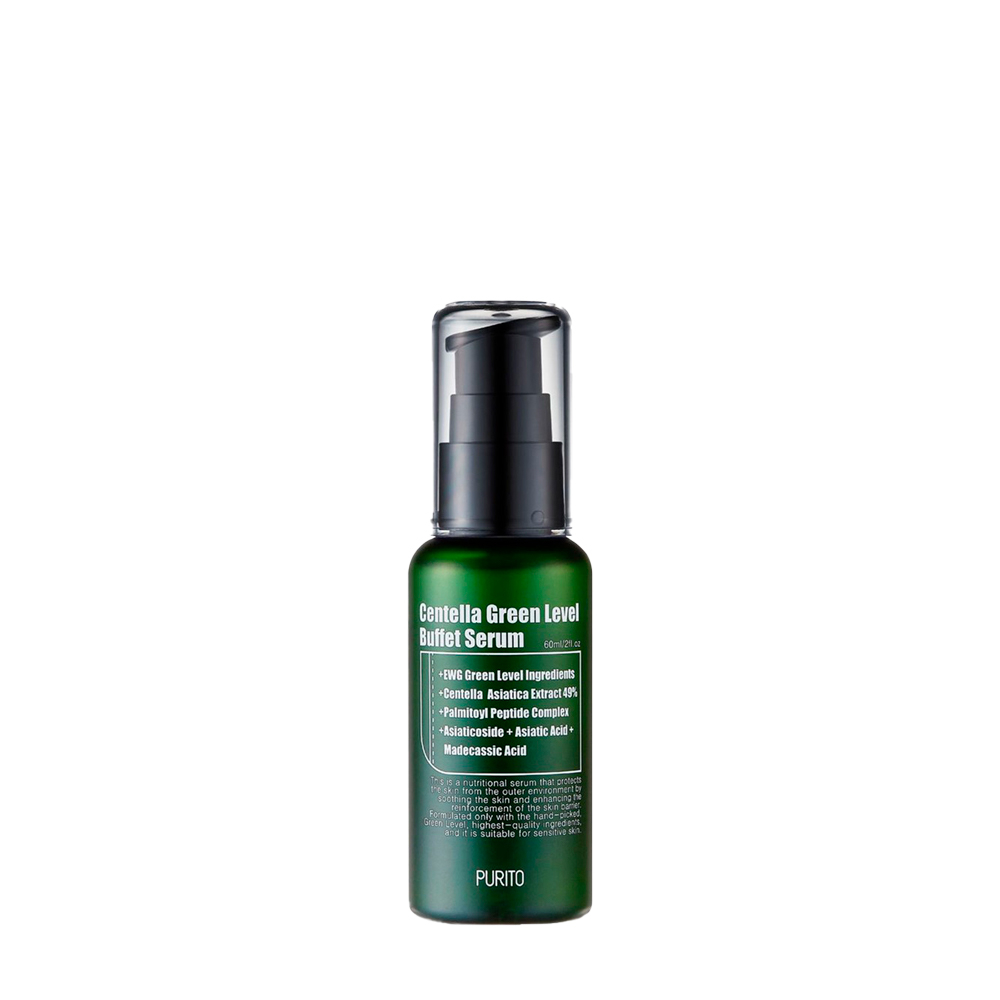 Сироватка відновлююча з центелою та ніацінамідом Purito Centella Green Level Buffet Serum Sample, 60 мл , фото 1